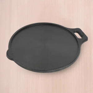 KC-FE-TA-009 Super Smooth Cast Iron Tawa 28/30.2cm Pre-seasoned, Naturally Nonstick, 100% Pure, Toxin-free, Induction 2.3/2.4kg